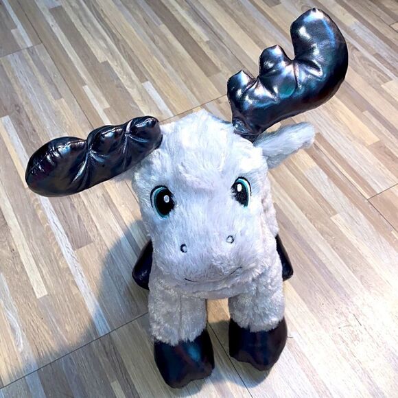 Build A Bear Merry Mission Grey Gust Moose 2018 plush moose - Picture 7 of 8